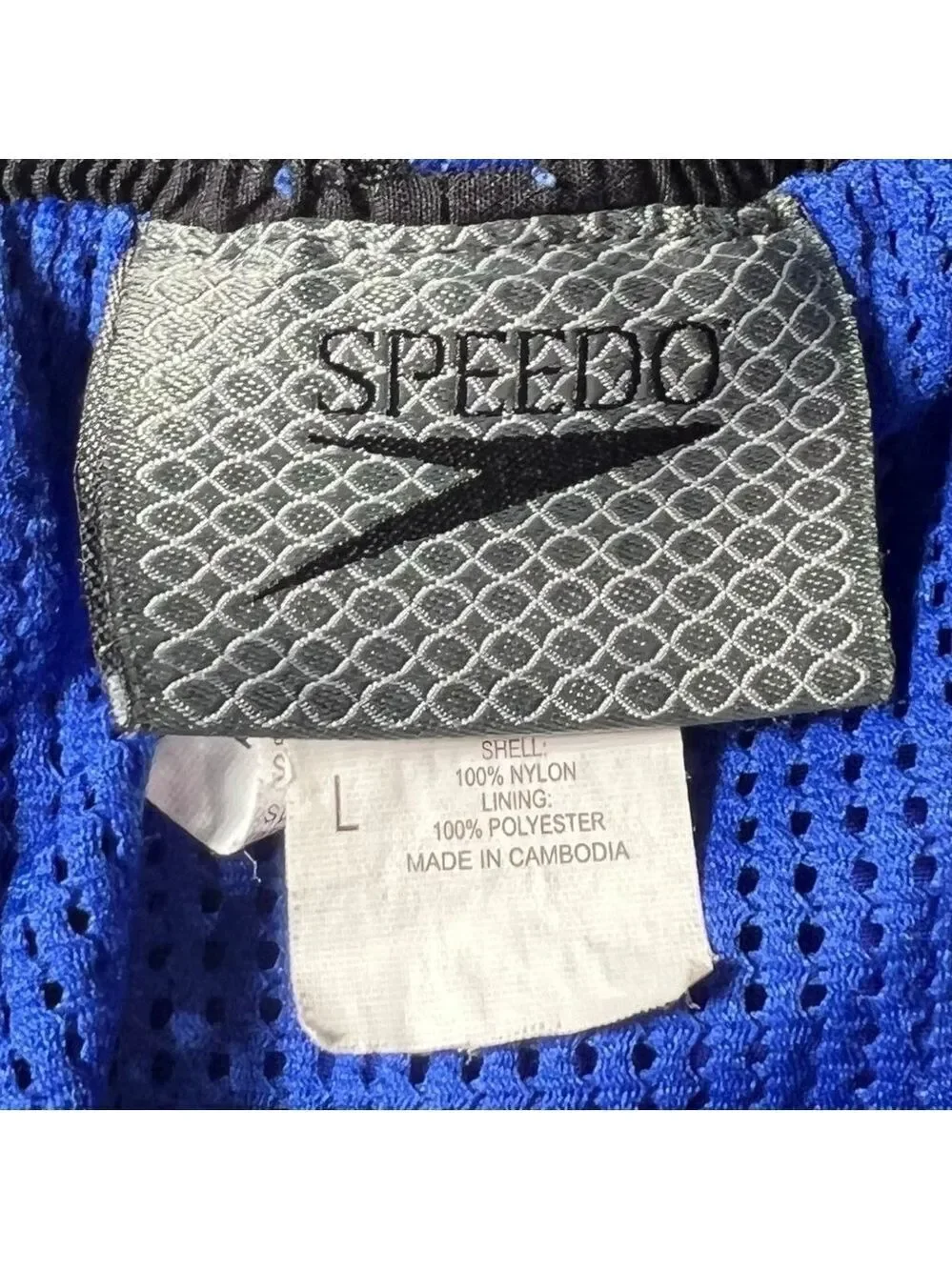 Speedo Men’s Swim Trunks Cobalt Size Large